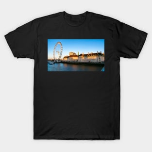 Sunset at County Hall London T-Shirt